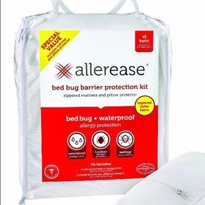 new allerease bed bug barrier kit twin-xl